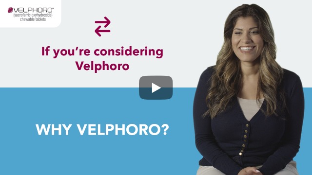Renal dietitian explains: Why Velphoro?