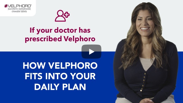 Renal dietitian explains how Velphoro fits into your daily plan
